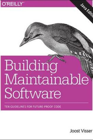 Cover of Building Mantainable Software, Java Edition