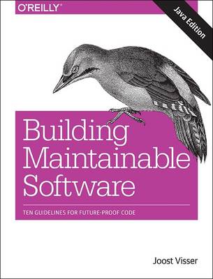 Book cover for Building Mantainable Software, Java Edition