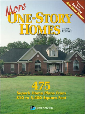 Book cover for More One-story Homes