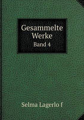 Book cover for Gesammelte Werke Band 4