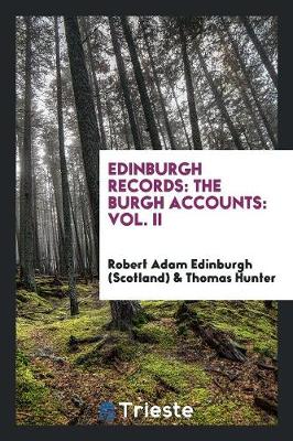 Book cover for Edinburgh Records