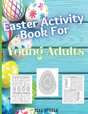 Book cover for Easter Coloring Book For Young Adults