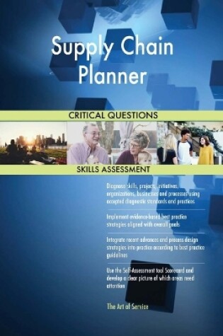 Cover of Supply Chain Planner Critical Questions Skills Assessment