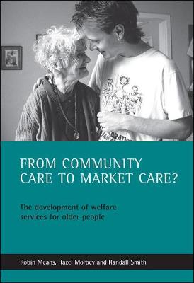 Book cover for From community care to market care?