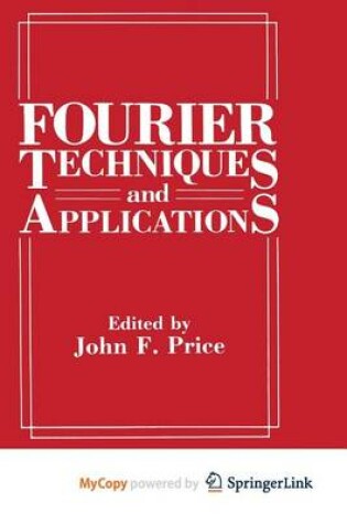 Cover of Fourier Techniques and Applications