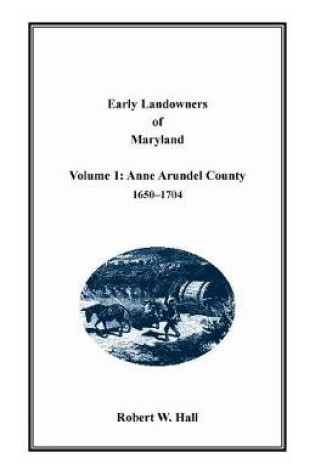 Cover of Early Landowners of Maryland