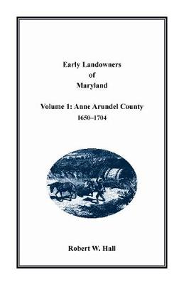 Book cover for Early Landowners of Maryland