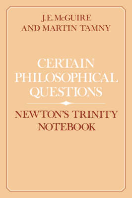 Book cover for Certain Philosophical Questions