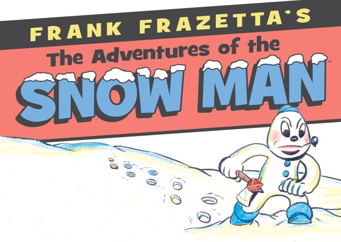 Book cover for Frank Frazetta's Adventures of the Snowman
