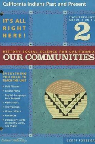 Cover of California History-Social Science: Our Communities, Grade 3