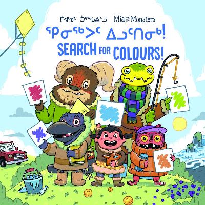 Cover of Mia and the Monsters Search for Colours
