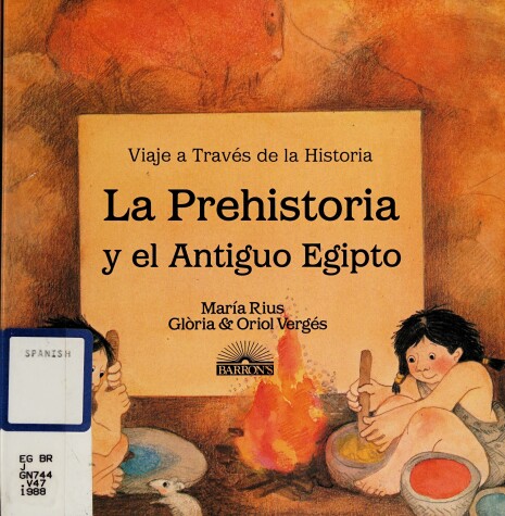 Book cover for La Prehistoria y El Antigou Egipto