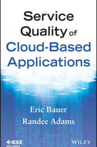 Cover of Service Quality of Cloud-Based Applications