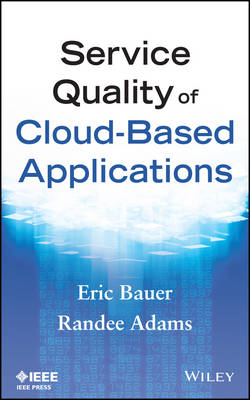 Book cover for Service Quality of Cloud-Based Applications