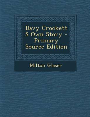 Book cover for Davy Crockett S Own Story