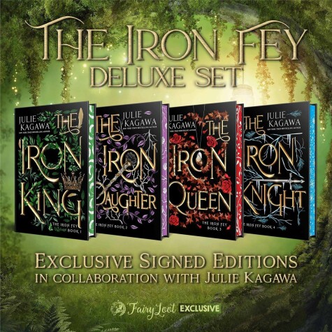 Book cover for The Iron Fey Boxed Set