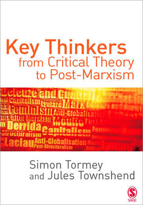Book cover for Key Thinkers from Critical Theory to Post-Marxism