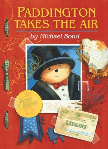 Book cover for Paddington Takes the Air