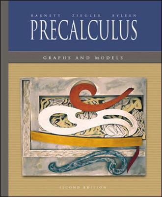 Book cover for Precalculus: Graphs and Models with MathZone