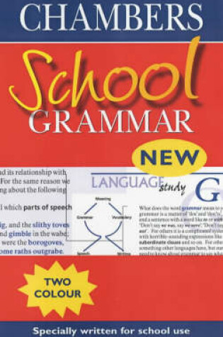 Cover of Chambers School Grammar