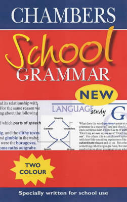 Book cover for Chambers School Grammar