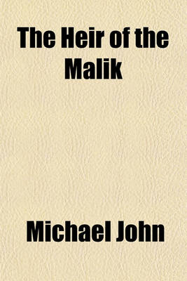 Book cover for The Heir of the Malik