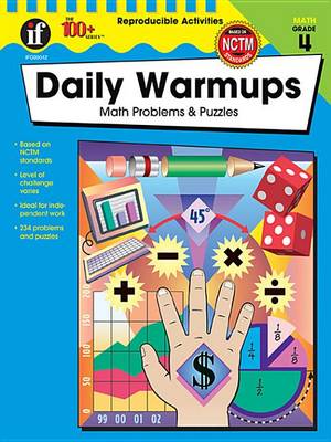 Book cover for Daily Warmups, Grade 4