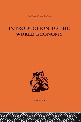 Book cover for Introduction to the World Economy