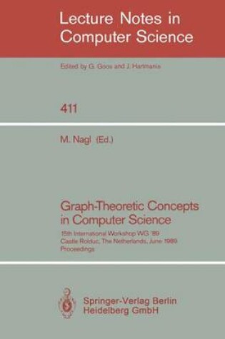 Cover of Graph-Theoretic Concepts in Computer Science