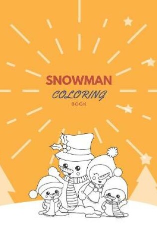 Cover of Snowman Coloring Book