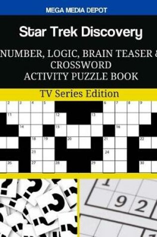 Cover of Star Trek Discovery Number, Logic, Brain Teaser and Crossword Activity