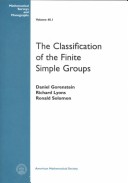 Book cover for The Classification of the Finite Simple Groups