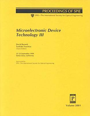 Book cover for Microelectric Device Technology Iii