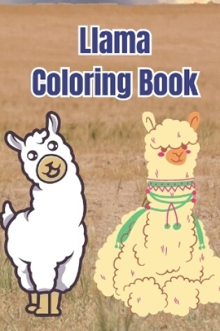 Cover of Llama Coloring Book