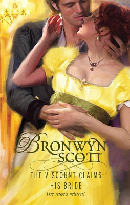Book cover for The Viscount Claims His Bride