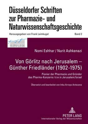 Book cover for Von Goerlitz Nach Jerusalem - Guenther Friedlaender (1902-1975)