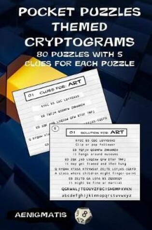 Cover of Pocket Puzzles - Themed Cryptograms