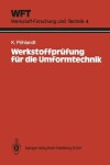 Book cover for Werkstoffprufung Fur Die Umformtechnik