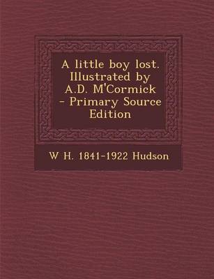 Book cover for A Little Boy Lost. Illustrated by A.D. M'Cormick