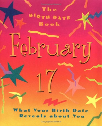 Cover of The Birth Date Book February 17