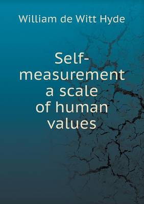 Book cover for Self-measurement a scale of human values