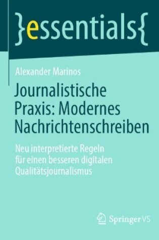 Cover of Journalistische Praxis: Modernes Nachrichtenschreiben