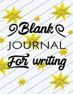 Cover of Blank Journal For Writing