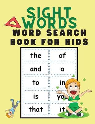 Book cover for Sight Words Word Search Book for Kids