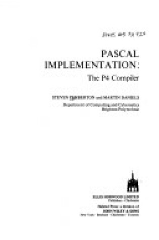 Cover of Pemberton Implement 2vst