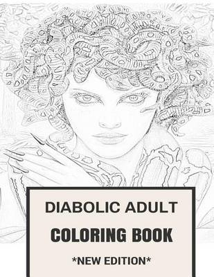 Book cover for Diabolic Adult Coloring Book