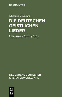 Book cover for Die deutschen geistlichen Lieder