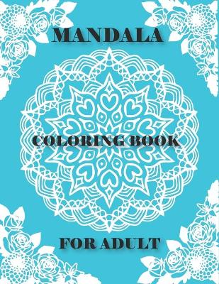 Book cover for Mandala Coloring Book for Adult