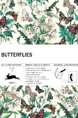 Cover of Butterflies: Gift & Creative Paper Book Vol 109