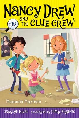 Book cover for Nancy Drew and the Clue Crew: Museum Mayhem